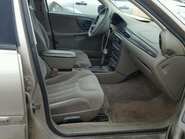 1G1NE52MXX6130176 - 1999 CHEVROLET MALIBU LS 米色 照片 5