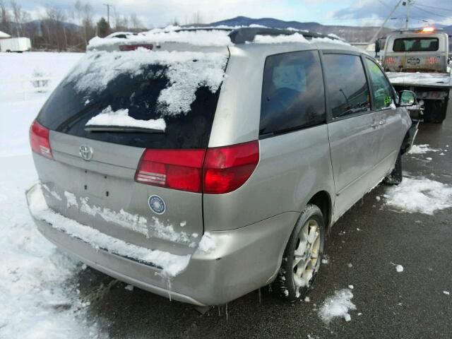 5TDBA23CP4S017857 - 2004 TOYOTA SIENNA LE GRAY photo 4