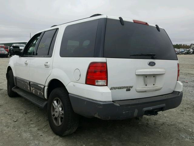 1FMPU16L73LB96964 - 2003 FORD EXPEDITION WHITE photo 3