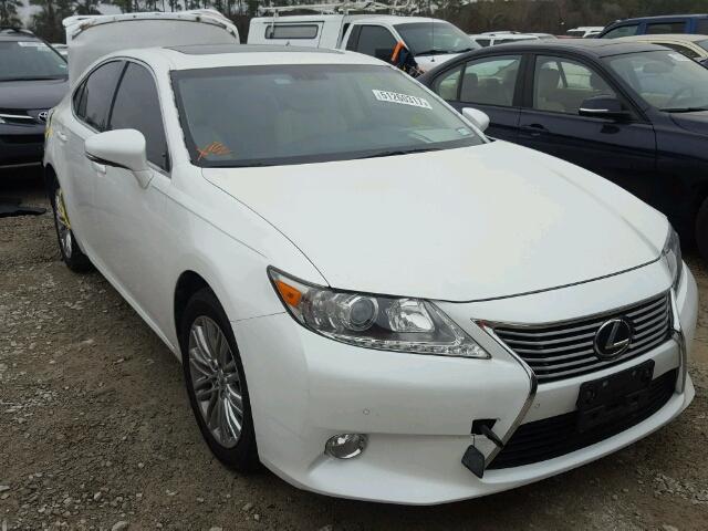 JTHBK1GG9D2048410 - 2013 LEXUS ES 350 WHITE photo 1