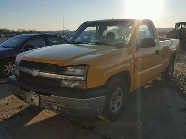 1GCEC14V23E291004 - 2003 CHEVROLET SILVERADO YELLOW photo 2