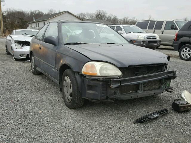 1HGEJ8244TL023030 - 1996 HONDA CIVIC EX BLACK photo 1