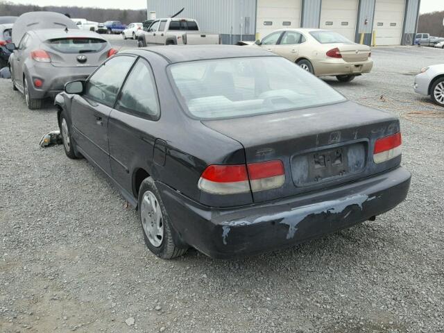 1HGEJ8244TL023030 - 1996 HONDA CIVIC EX BLACK photo 3