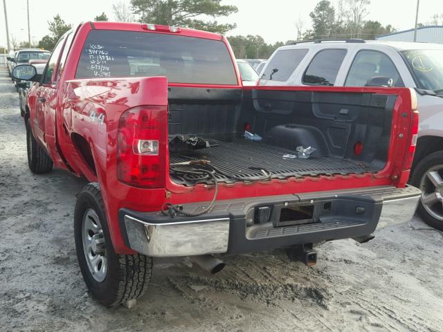 1GCEK19J98Z163481 - 2008 CHEVROLET SILVERADO RED photo 9