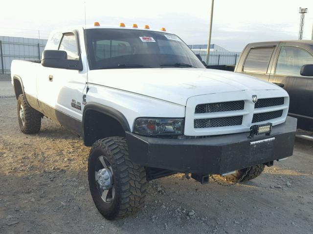 1B7KF23611J545347 - 2001 DODGE RAM 2500 WHITE photo 1