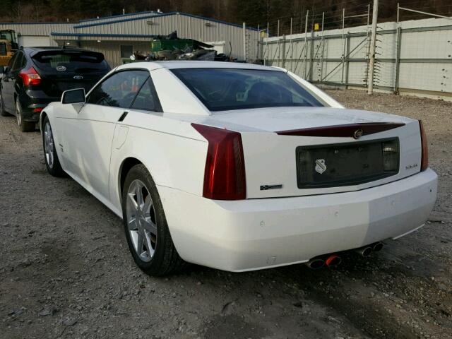 1G6YV36A185601425 - 2008 CADILLAC XLR WHITE photo 3