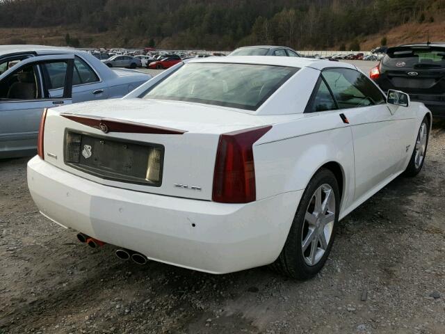 1G6YV36A185601425 - 2008 CADILLAC XLR WHITE photo 4