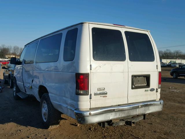 1FBSS3BL0DDA91351 - 2013 FORD ECONOLINE WHITE photo 3