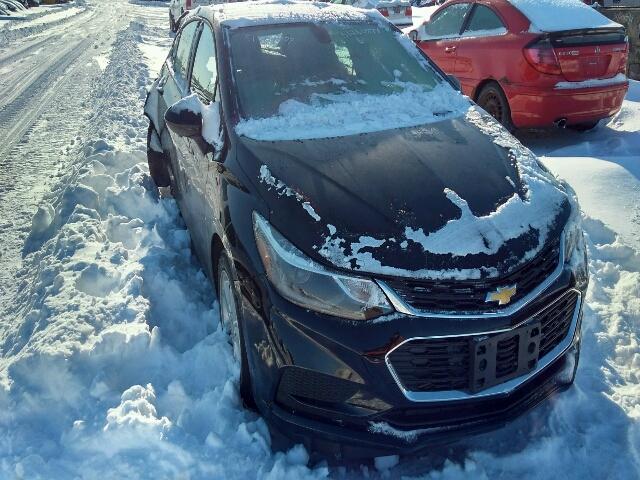 3G1BE6SM4HS508921 - 2017 CHEVROLET CRUZE LT BLACK photo 1