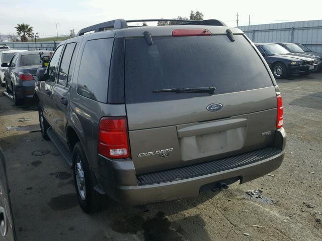 1FMZU73E45ZA47123 - 2005 FORD EXPLORER X BROWN photo 3