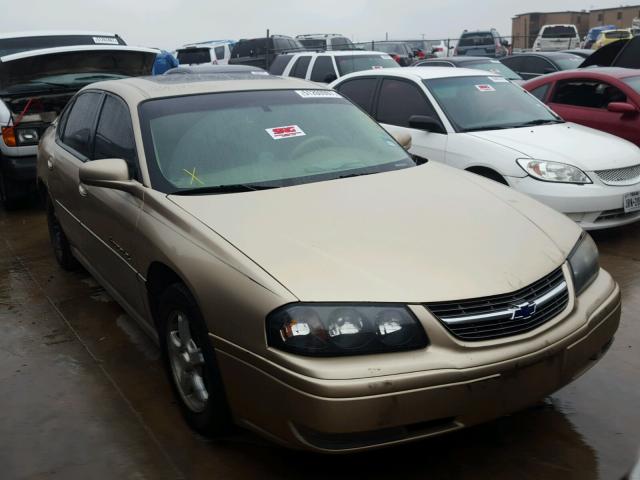 2G1WH52K649223193 - 2004 CHEVROLET IMPALA LS GOLD photo 1