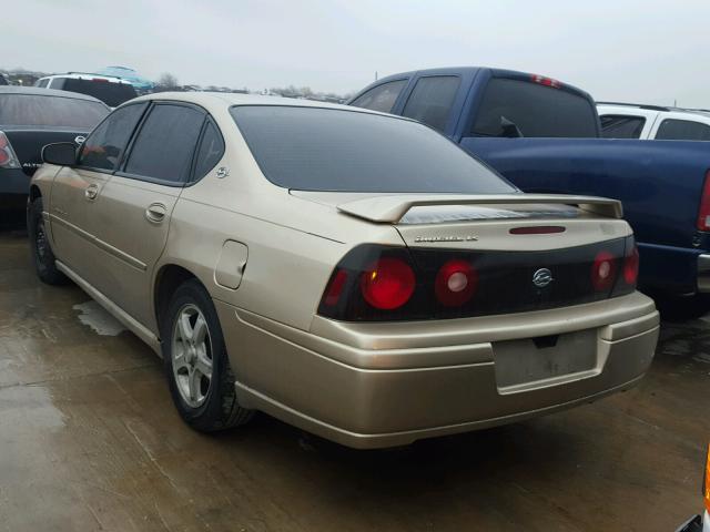 2G1WH52K649223193 - 2004 CHEVROLET IMPALA LS GOLD photo 3