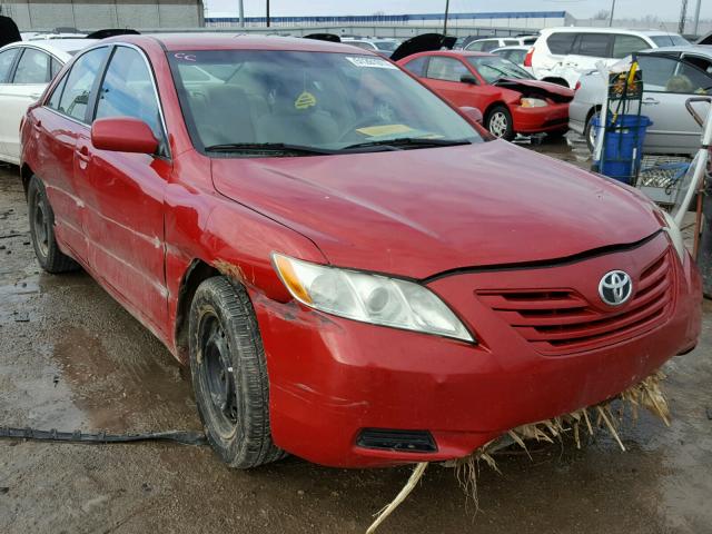 4T1BE46K09U310547 - 2009 TOYOTA CAMRY BASE RED photo 1