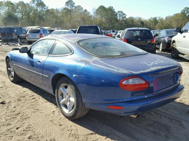 SAJGX5744VC005659 - 1997 JAGUAR XK8 BLUE photo 3