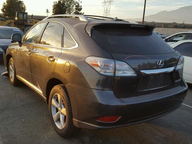 JTJBK1BA5B2013278 - 2011 LEXUS RX 350 CHARCOAL photo 3