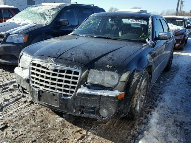 2C3JA63H25H651658 - 2005 CHRYSLER 300C BLACK photo 2