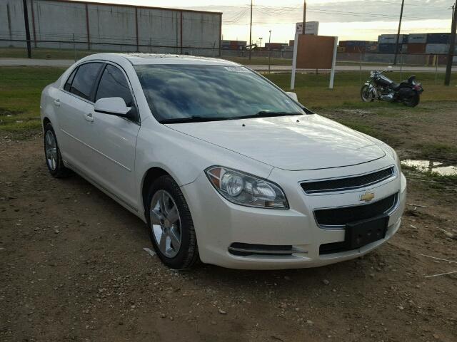 1G1ZD5EB2AF257493 - 2010 CHEVROLET MALIBU 2LT WHITE photo 1