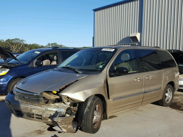 2FMDA5346XBC02727 - 1999 FORD WINDSTAR S GOLD photo 2