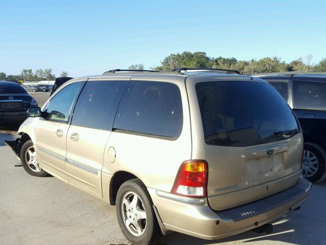 2FMDA5346XBC02727 - 1999 FORD WINDSTAR S GOLD photo 3