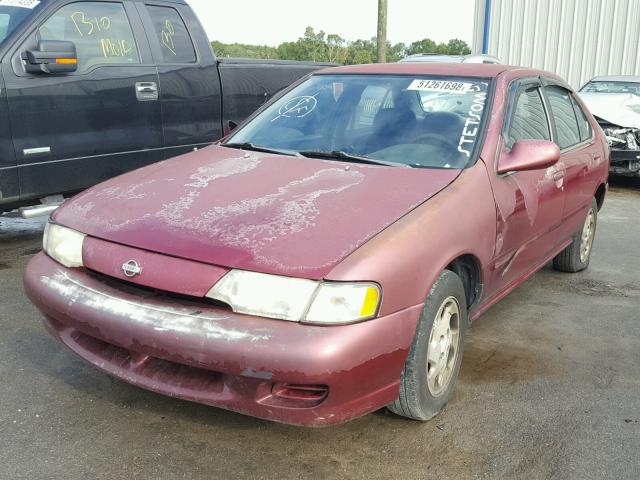 1N4AB41DXXC709606 - 1999 NISSAN SENTRA BAS MAROON photo 2