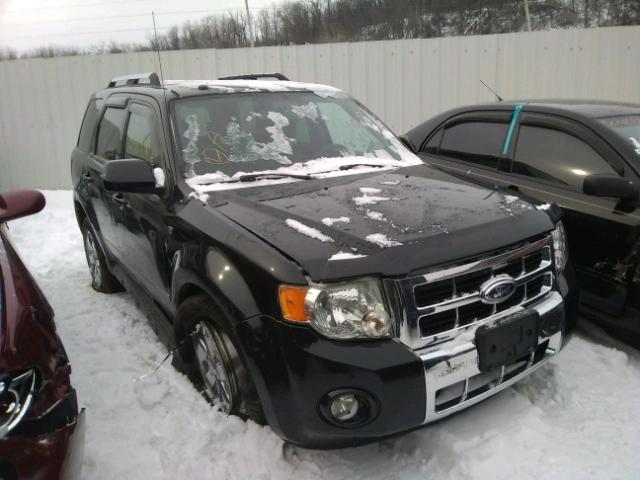 1FMCU941X8KC68154 - 2008 FORD ESCAPE LIM BLACK photo 1