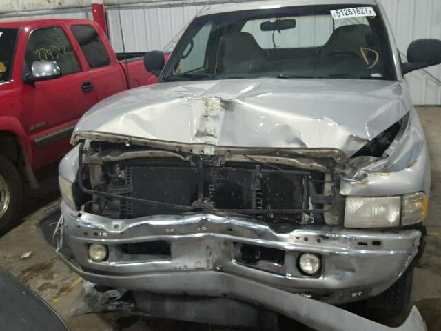 1B7KC2367XJ519157 - 1999 DODGE RAM 2500 SILVER photo 9