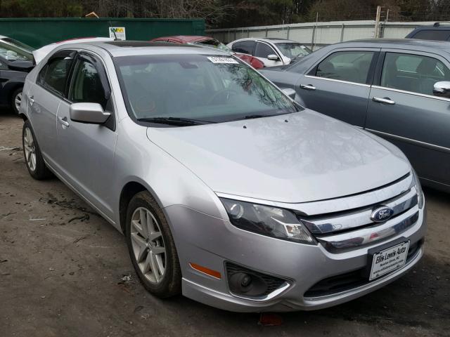 3FAHP0JA1BR174321 - 2011 FORD FUSION SEL SILVER photo 1