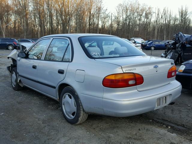 1Y1SK52871Z401170 - 2001 CHEVROLET GEO PRIZM 银色 照片 3