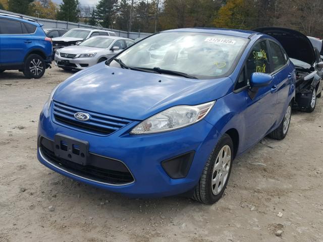 3FADP4AJ1BM143993 - 2011 FORD FIESTA S BLUE photo 2