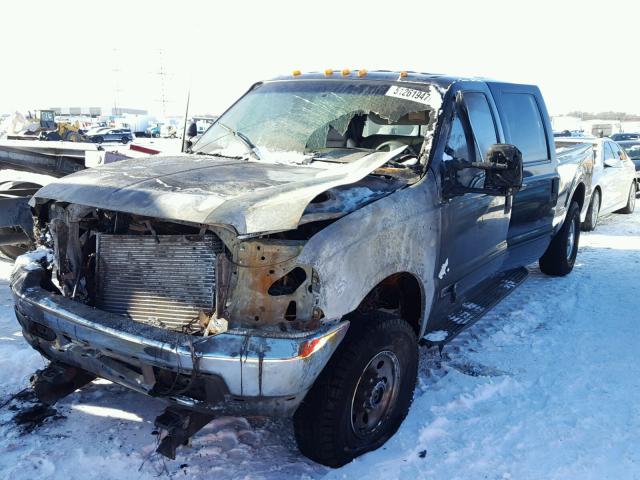 1FTNW21F62EA03655 - 2002 FORD F250 SUPER BLACK photo 2