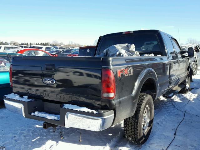 1FTNW21F62EA03655 - 2002 FORD F250 SUPER BLACK photo 4