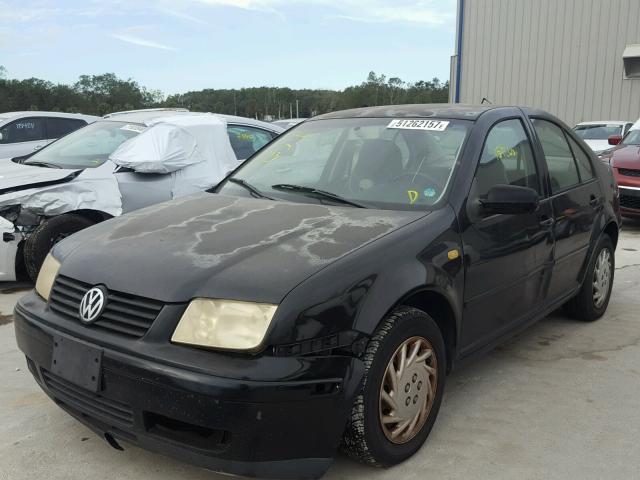 3VWSC29M7YM024089 - 2000 VOLKSWAGEN JETTA GLS BLACK photo 2