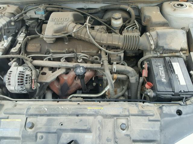 1G1JC524227372726 - 2002 CHEVROLET CAVALIER B SILVER photo 7