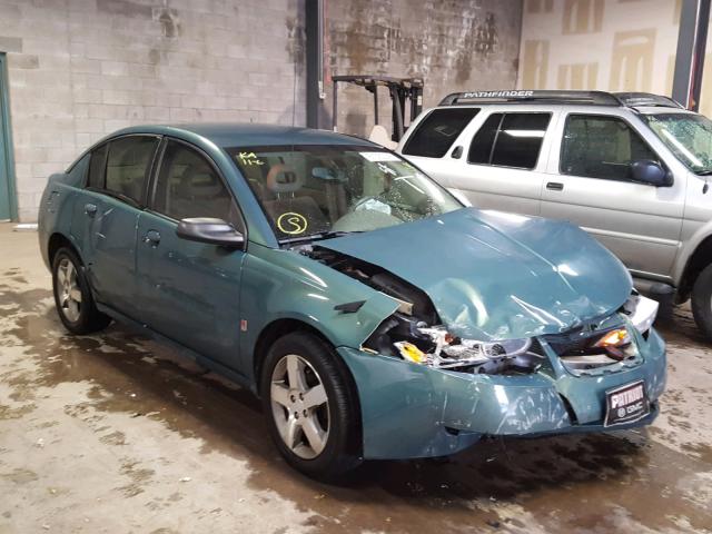 1G8AL55F37Z100616 - 2007 SATURN ION LEVEL GREEN photo 1