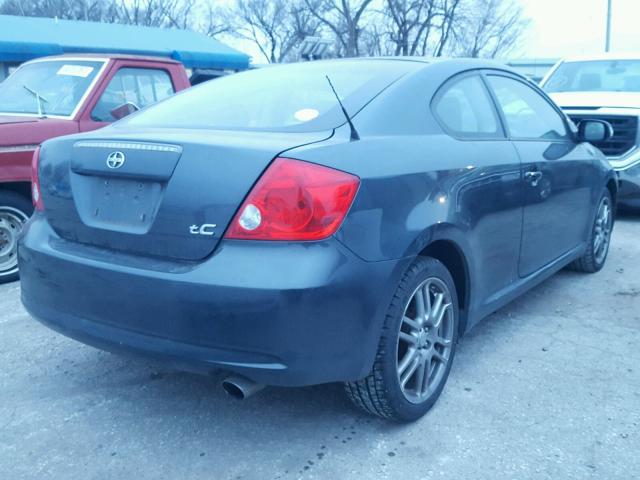 JTKDE177970157492 - 2007 TOYOTA SCION TC GRAY photo 4