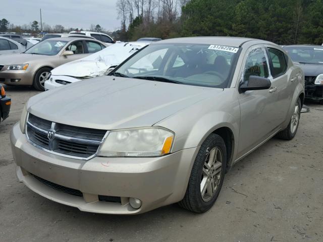 1B3LC56K48N229839 - 2008 DODGE AVENGER SX GOLD photo 2