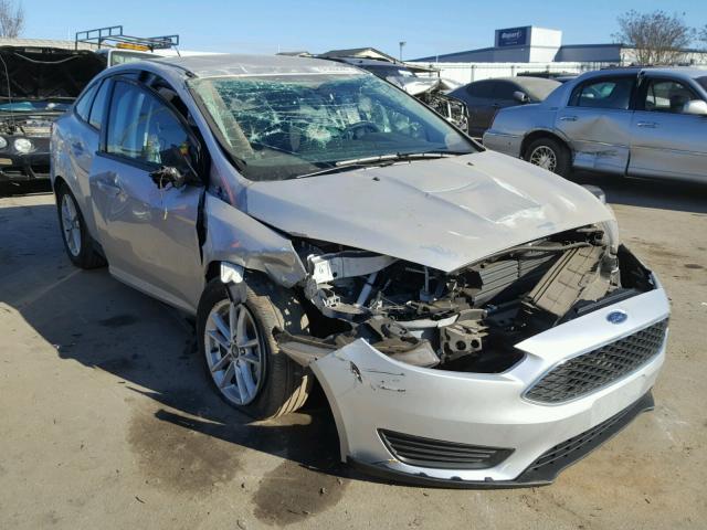 1FADP3F23HL337236 - 2017 FORD FOCUS SE SILVER photo 1