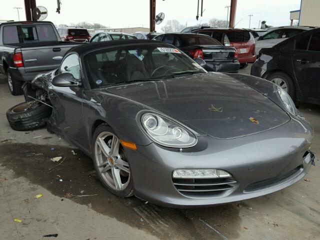 WP0CA2A84AU710345 - 2010 PORSCHE BOXSTER GRAY photo 1