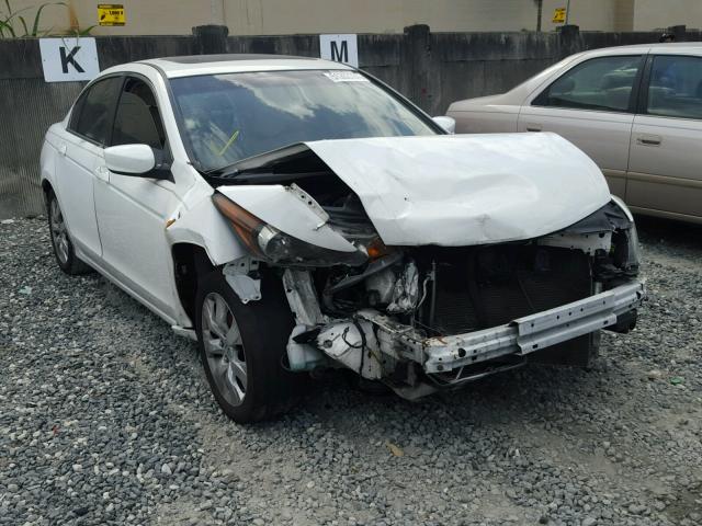 1HGCP26869A012227 - 2009 HONDA ACCORD EXL WHITE photo 1