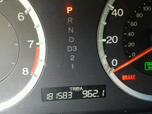 1HGCP26869A012227 - 2009 HONDA ACCORD EXL WHITE photo 8