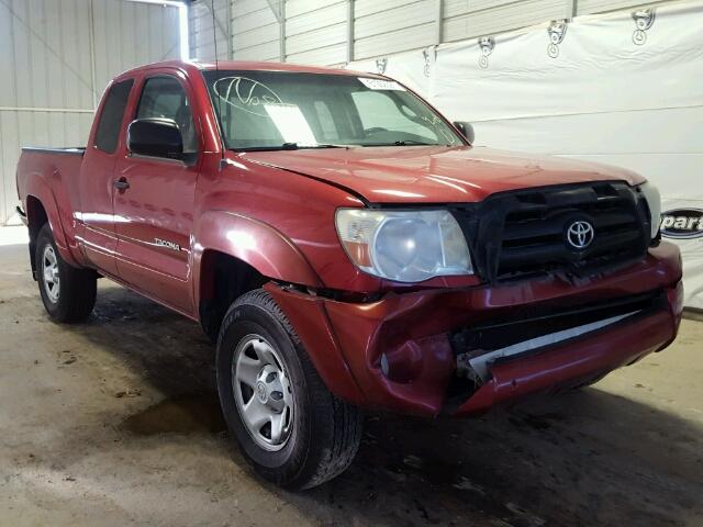 5TETU62N47Z380256 - 2007 TOYOTA TACOMA PRE RED photo 1