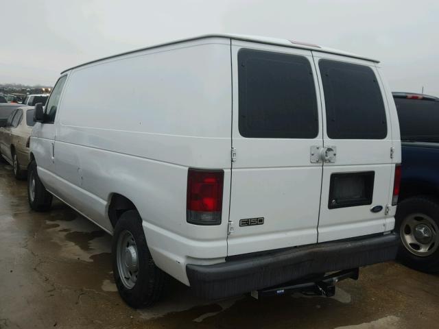 1FTRE14W95HA33150 - 2005 FORD ECONOLINE WHITE photo 3