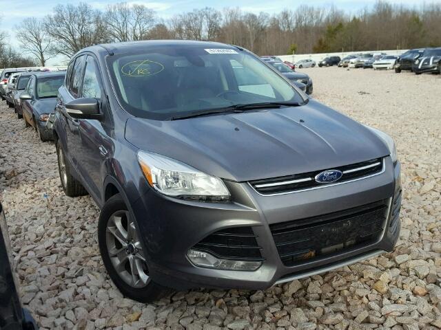 1FMCU9H95DUD72856 - 2013 FORD ESCAPE SEL GRAY photo 1