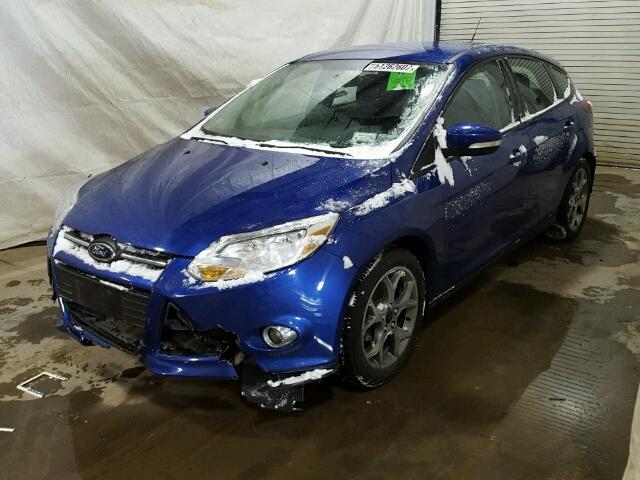 1FADP3K21DL160797 - 2013 FORD FOCUS SE BLUE photo 2