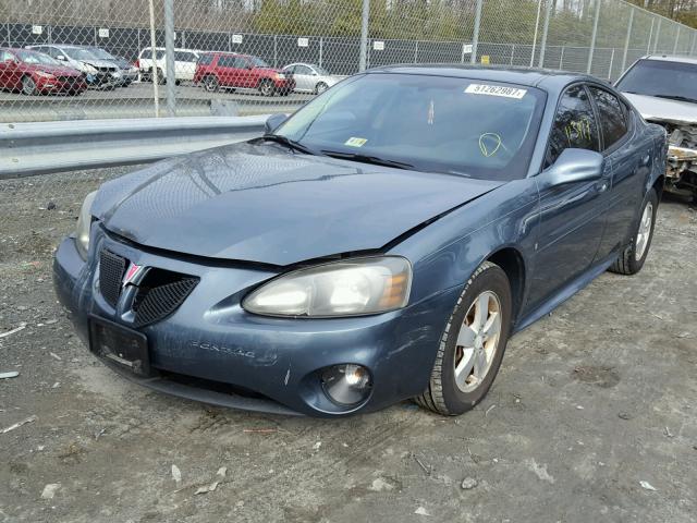 2G2WP552471234593 - 2007 PONTIAC GRAND PRIX GREEN photo 2