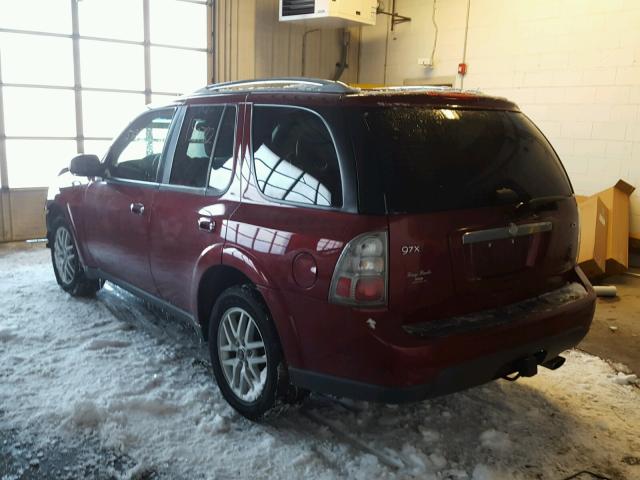 5S3ET13S782801650 - 2008 SAAB 9-7X 4.2I RED photo 3