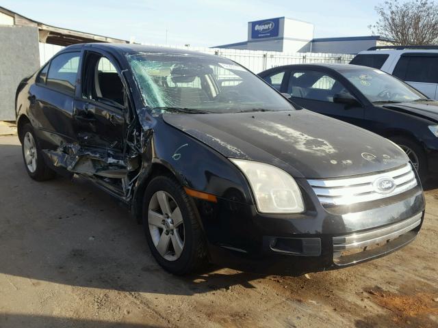 3FAHP07Z36R200453 - 2006 FORD FUSION SE BLACK photo 1