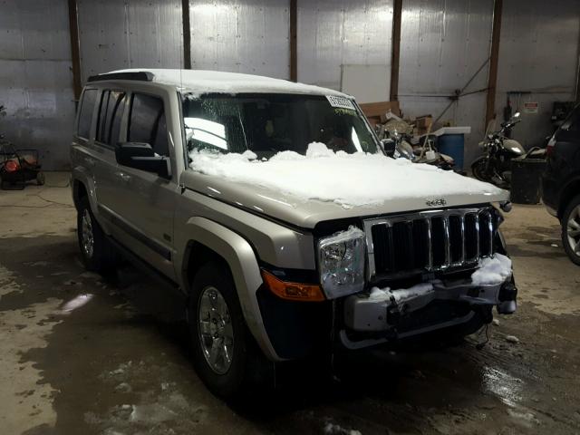 1J8HG48K27C663843 - 2007 JEEP COMMANDER TAN photo 1