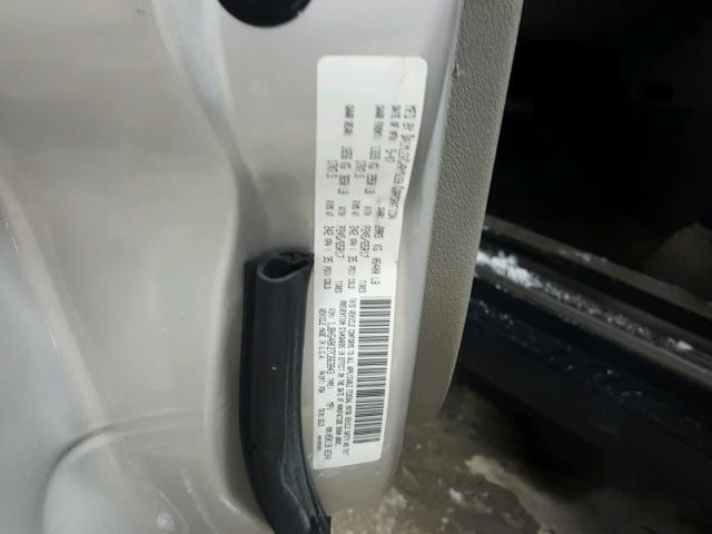 1J8HG48K27C663843 - 2007 JEEP COMMANDER TAN photo 10