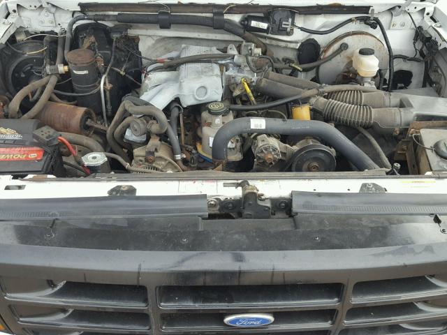 1FTEF15Y9SNB22984 - 1995 FORD F150 WHITE photo 7